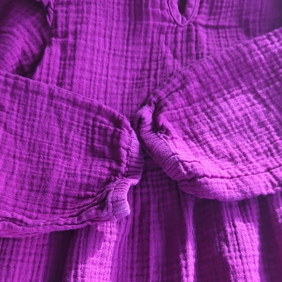 Cat & Jack Magenta Ruffle Dress - Picture 6 of 8